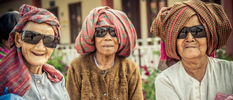 Cambodian Women Cataract Surgery Sunglasses