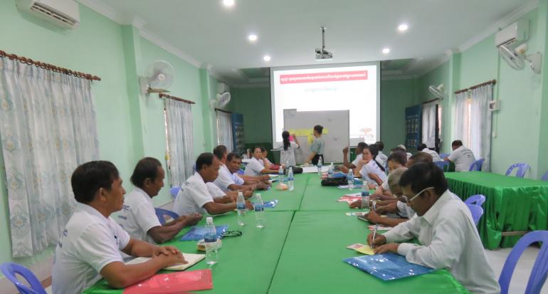 Eye Health Awareness Session Participants Battambang, Cambodia