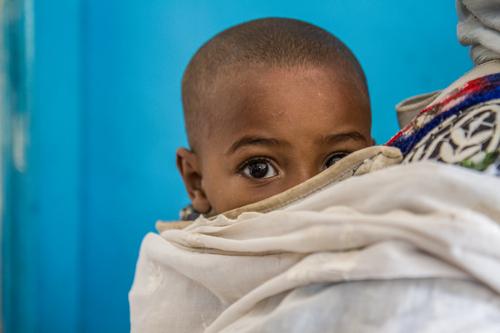 Ethiopian Baby Photo by Ellen Crystal