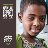 2018-19 Seva Canada annual report cover image