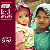 2015-16 Seva Canada Annual Report cover