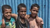 Ethiopian boys smiling