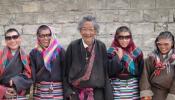 Sunga, Tibetan man with 4 daughters after cataract surgery v.3