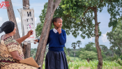 Outreach Screening Image in Tanzania by Joe Raffanti