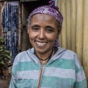Ethiopian woman eye care advocate