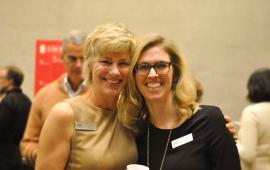 Executive Director Penny Lyons and Board Chair Laura Spencer