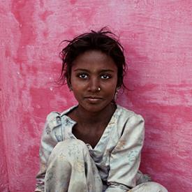 Girl in India Image