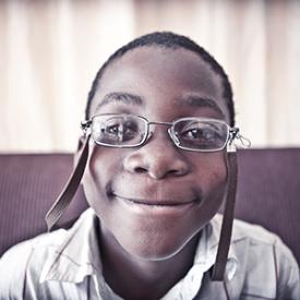 Child with Glasses Malawi image