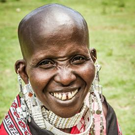 Woman in Tanzania