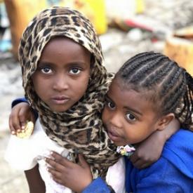 Ethiopian girls by Deanne Berman