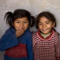 Tibetan Girls by Jon Kaplan