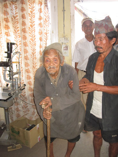 106 year old Nepali Seva patient  